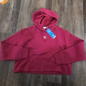 Adidas "End Plastic Waste" Crop Hoodie
